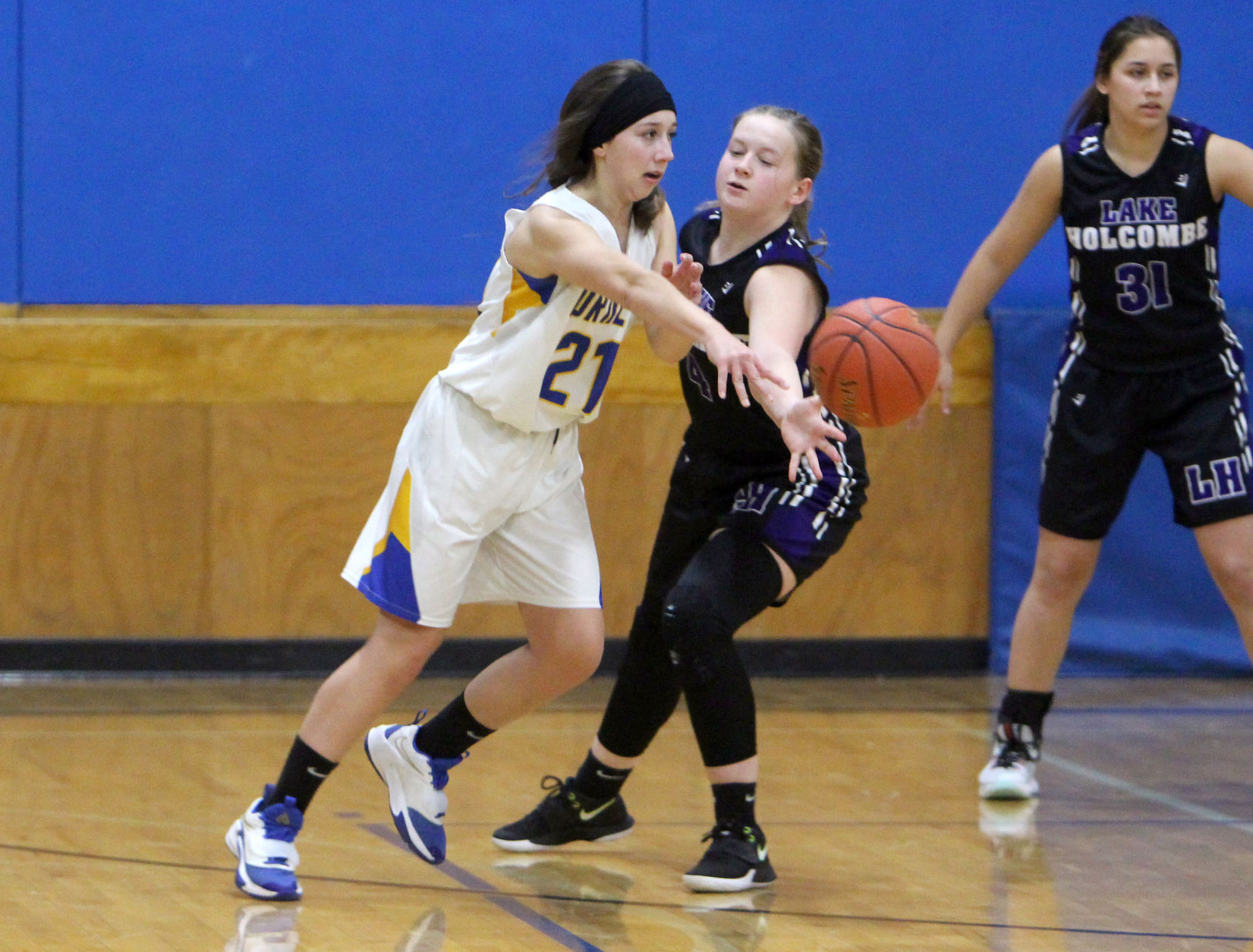 Lake Holcombe at Cornell girls basketball 1-14-22